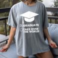 Funny Graduate Joke Mens Womens Graduation Gifts Women's Comfort Colors T-Shirt Gray