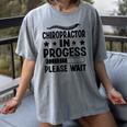 Future Chiropractor Graduation Chiropractic Student Graduate Women's Comfort Colors T-Shirt Gray