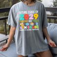 Future Class Of 2029 I Survived Passed 5th Grade Graduation Women's Comfort Colors T-Shirt Gray