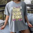 Future Fashion Er Graduation School Toddler Women Men Women's Comfort Colors T-Shirt Gray