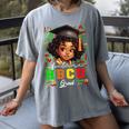 Future HBCU Grad Girl Kids Graduation HBCU College Women's Comfort Colors T-Shirt Gray