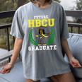 Future HBCU Graduation Shirt College Flossing Girl Tee Women's Comfort Colors T-Shirt Gray