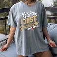 Girl I Just Graduated Spanish Grad Girls Graduation Women's Comfort Colors T-Shirt Gray
