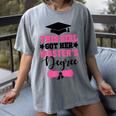This Girl Got Her Masters Degree Graduation Mastered It 2024 Women's Comfort Colors T-Shirt Gray