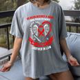 Go Red In Memory Of Brother In Law Heart Disease Awareness Women's Comfort Colors T-Shirt Gray Go Red In Memory Of Brother In Law Heart Disease Awareness Women's Comfort Colors T-Shirt Gray