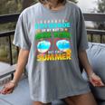 Goodbye 5th Grade Graduation To 6th Grade Hello Summer Kids Women's Comfort Colors T-Shirt Gray