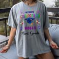Goodbye Kindergarten Graduation Class 2025 1st Grade Kids Women's Comfort Colors T-Shirt Gray