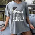 Grad Squad Cute Graduation Women's Comfort Colors T-Shirt Gray