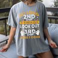 Grade So Long Second Grade It's Been Fun Graduation 2019 Women's Comfort Colors T-Shirt Gray