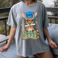 Graduate Kangaroo Class Of 2025 Kids Graduation Women's Comfort Colors T-Shirt Gray