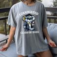 I Graduated Graduate Class Of 2025 Koala Graduation Women's Comfort Colors T-Shirt Gray