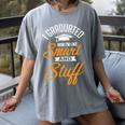 I Graduated Now I'm Smart Graduation Graduation Women's Comfort Colors T-Shirt Gray