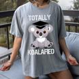 Graduation 2019 Shirts Totally Koalafied Sen19r Shirt Koala Women's Comfort Colors T-Shirt Gray