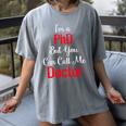 Graduation Gifts For Doctor Him Or Her Tee Shirt Women's Comfort Colors T-Shirt Gray