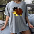 Graduation Hedgehog 2017 Graduate Graduation T-Shirt Women's Comfort Colors T-Shirt Gray