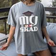 Graduation Masters Criminal Justice Premium Tri-Blend Women's Comfort Colors T-Shirt Gray