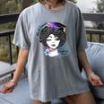 Graduation Masters Degree Woman Queen Graduate 2025 Women's Comfort Colors T-Shirt Gray