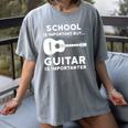 Graduation Shirt For Guitar Players & Band Member Women's Comfort Colors T-Shirt Gray