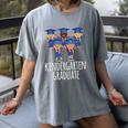 Graduation Shirt Kindergarten Graduate Tshirt Women's Comfort Colors T-Shirt Gray