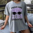 Graduation Shirt For Mom Of Twins Proud Mom Twins Tee Women's Comfort Colors T-Shirt Gray
