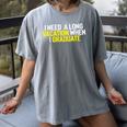 Graduation Student Grad School Class Senior Cute Women's Comfort Colors T-Shirt Gray