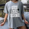 Graduation Young Educated For Men And Women Women's Comfort Colors T-Shirt Gray