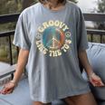 Groovy Like The 70s Peace Aesthetic Nostalgia 1970's Retro Women's Comfort Colors T-Shirt Gray