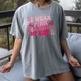 Groovy I Wear Pink In Memory Of My Aunt Breast Cancer Back Women's Comfort Colors T-Shirt Gray Groovy I Wear Pink In Memory Of My Aunt Breast Cancer Back Women's Comfort Colors T-Shirt Gray