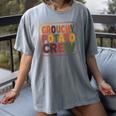 Grouchy Potato Crew Introvert Sarcasm Women's Comfort Colors T-Shirt Gray