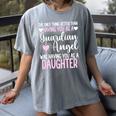 Guardian Angel Memorial In Memory Of Daughter Tee For Mom Women's Comfort Colors T-Shirt Gray Guardian Angel Memorial In Memory Of Daughter Tee For Mom Women's Comfort Colors T-Shirt Gray