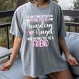 Guardian Angel Memorial In Memory Of Friend Women's Comfort Colors T-Shirt Gray Guardian Angel Memorial In Memory Of Friend Women's Comfort Colors T-Shirt Gray