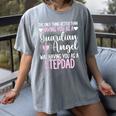 Guardian Angel Memorial In Memory Of Stepdad Stepfather Dad Women's Comfort Colors T-Shirt Gray Guardian Angel Memorial In Memory Of Stepdad Stepfather Dad Women's Comfort Colors T-Shirt Gray