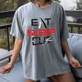 Haircutter Barber Eat Sleep Cut Barbering Graduation Women's Comfort Colors T-Shirt Gray