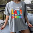 Happy Last Day Of School Teacher Women Student Graduation Women's Comfort Colors T-Shirt Gray
