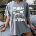 Heartwarming Wagon Please Be Patient I'm From The 1900s Women's Comfort Colors T-Shirt Gray Heartwarming Wagon Please Be Patient I'm From The 1900s Women's Comfort Colors T-Shirt Gray