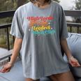 High Lords & Wing Leaders Book Club Book Club Women's Comfort Colors T-Shirt Gray