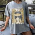 High School Graduate Queen Class Of 2021 Graduation Women's Comfort Colors T-Shirt Gray