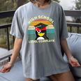 High School Level Complete Graduation Senior Students Women's Comfort Colors T-Shirt Gray