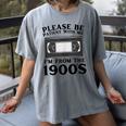 Over The Hill Please Be Patient I'm From The 1900s VHS Women's Comfort Colors T-Shirt Gray