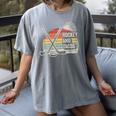 Hockey And Tacos Retro Nostalgia Lovers Women's Comfort Colors T-Shirt Gray