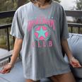 The Homebody Club Antisocial Retro Introvert Women's Comfort Colors T-Shirt Gray