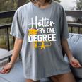 Hotter By One Degree Graduation 2025 Women's Comfort Colors T-Shirt Gray