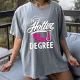 Hotter By One Degree Graduation Women's Comfort Colors T-Shirt Gray