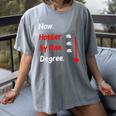 Now Hotter By One Degree Shirt Graduation For Her 2020 Women's Comfort Colors T-Shirt Gray