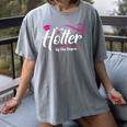 Hotter By One Degree Shirt Graduation For Her Women's Comfort Colors T-Shirt Gray