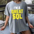 I'm A Great SQL Introvert Saying Inbound Marketing Premium Tri-Blend Women's Comfort Colors T-Shirt Gray I'm A Great SQL Introvert Saying Inbound Marketing Premium Tri-Blend Women's Comfort Colors T-Shirt Gray