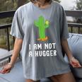 I'm Not A Hugger Cactus Not a Hugger Introvert Cute Women's Comfort Colors T-Shirt Gray I'm Not A Hugger Cactus Not a Hugger Introvert Cute Women's Comfort Colors T-Shirt Gray