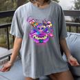 I’m This Old Retro 80s Nostalgia Alien Women's Comfort Colors T-Shirt Gray
