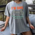 I'm Shy Please Come Over & Talk To Me Introvert Shying Women's Comfort Colors T-Shirt Gray I'm Shy Please Come Over & Talk To Me Introvert Shying Women's Comfort Colors T-Shirt Gray