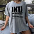INTJ Architect Personality Introvert Sarcastic Women's Comfort Colors T-Shirt Gray INTJ Architect Personality Introvert Sarcastic Women's Comfort Colors T-Shirt Gray